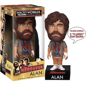Alan The hangover - Talking Bobble Head