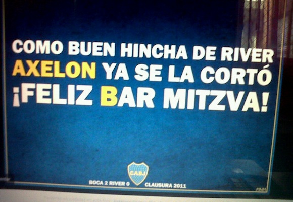 Axelon: El mejor afiche del Boca vs River Axelon: El mejor afiche del Boca vs River