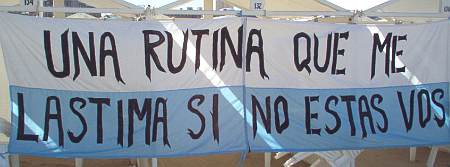 una rutina que me lastima si no estás vos una rutina que me lastima si no estás vos