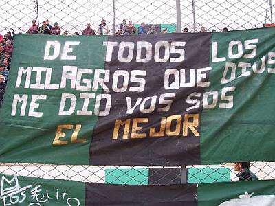 De todos los milagros que Dios me dio vos sos el mejor De todos los milagros que Dios me dio vos sos el mejor