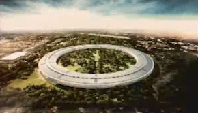 Las futuras oficinas de Apple en Cupertino