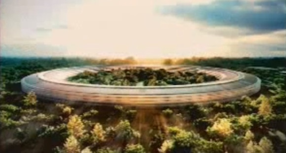 El futuro campus de Apple en Cupertino