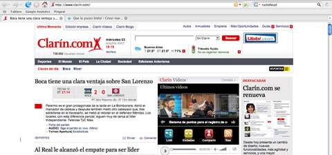 Clarin Nueva Portada Clarin Nueva Portada
