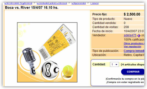 Entradas para el boca river Entradas para el boca river