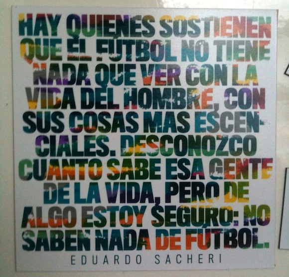 El futbol y la vida del hombre