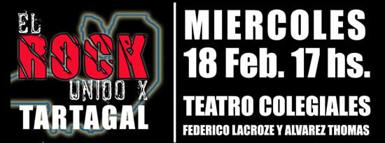 Rock unido por Tartagal - Suspendido Rock unido por Tartagal - Suspendido