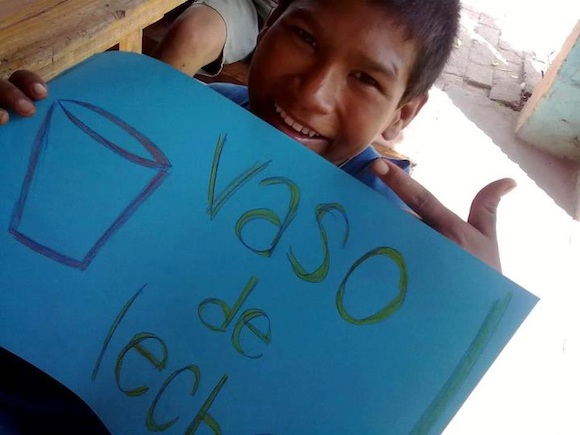 Vaso de Leche: Hogar "Aquí es" de Chaco
