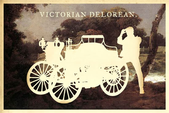 Victorian Delorean Victorian Delorean