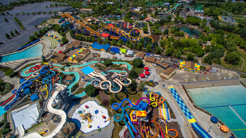 Parque de agua en Barnesville, Estados Unidos