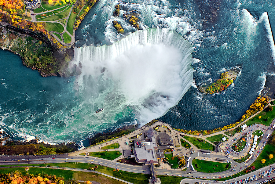 Las cataratas del Niágara, en Canadá