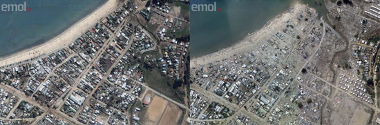 Imagenes del terremoto de Chile