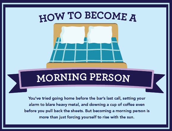 Cómo despertarse temprano