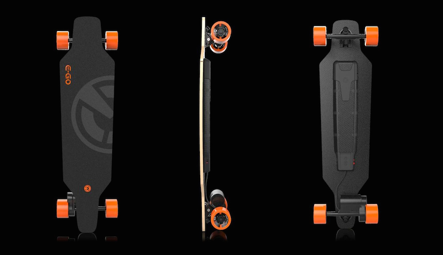 E-GO Cruiser: Un longboard eléctrico a batería