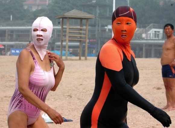 Facekini moda Facekini moda