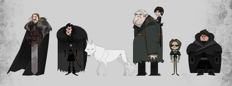 Game of Thrones por Franco Spagnolo