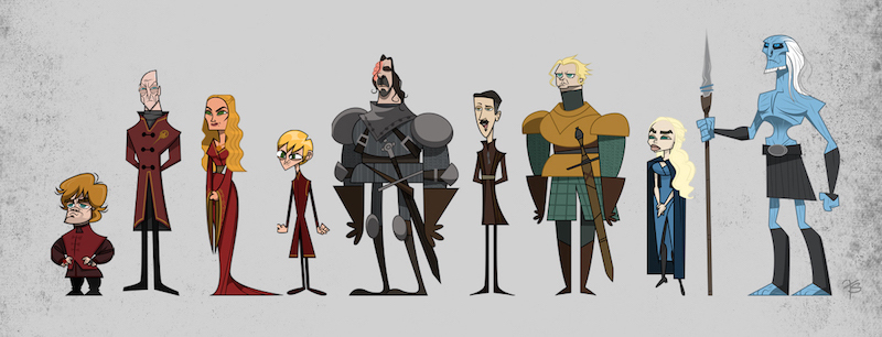 Game of Thrones por Franco Spagnolo