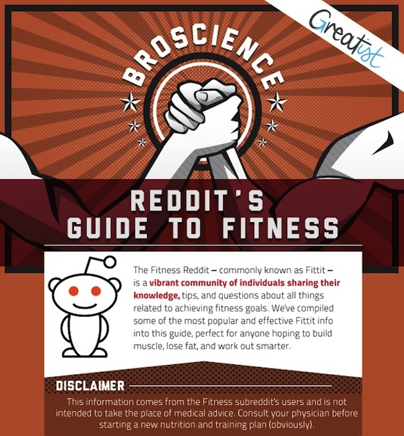 La guia de Reddit para hacer ejercicio (infografia) La guia de Reddit para hacer ejercicio (infografia)