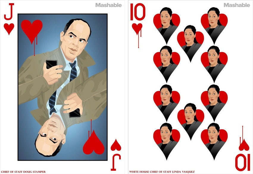 House of Cards: Las cartas de poker