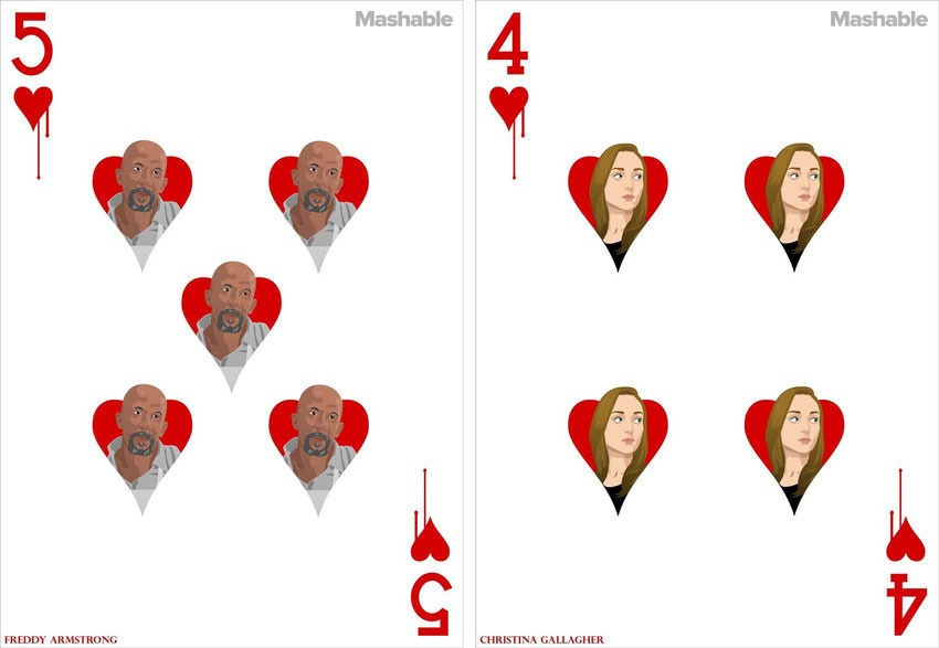 Las cartas de poker de House of Cards