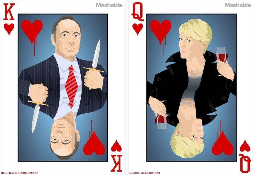 House of Cards: Las cartas de poker