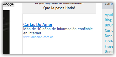 Publicidad La Nacion