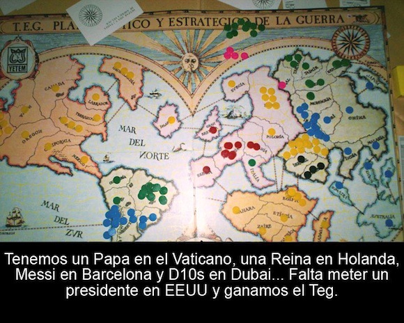 Papa Argentino: Lo que nos falta para ganar el TEG