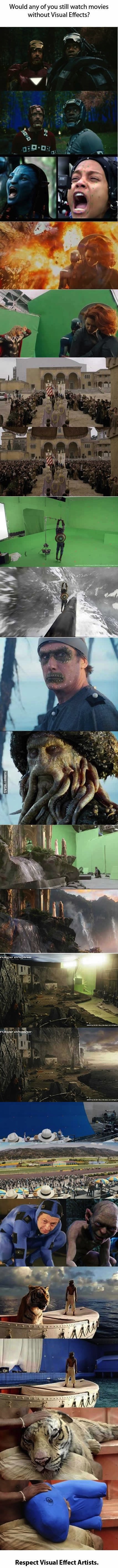 La magia de los efectos especiales en las películas