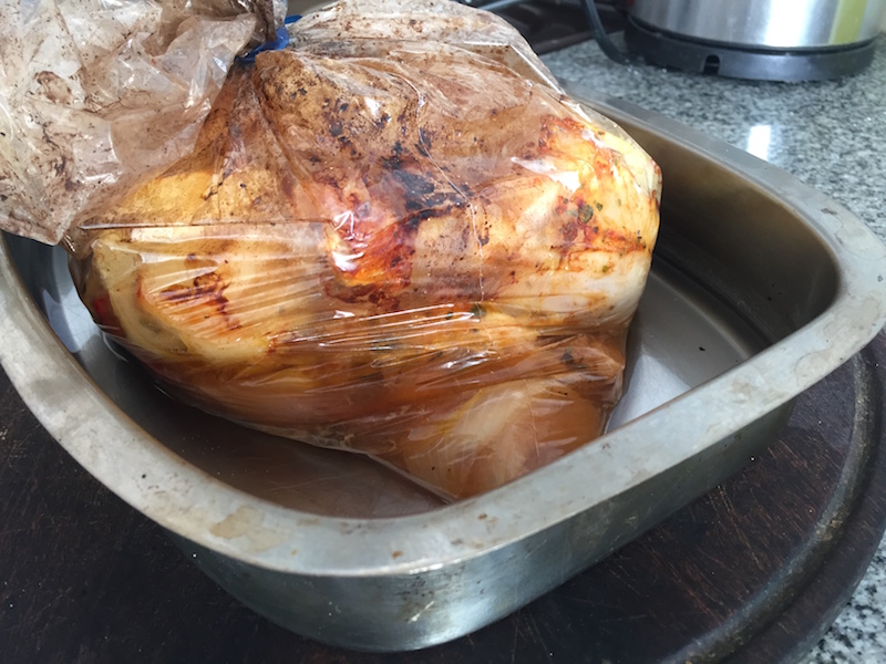 Pollo al horno con Knorr