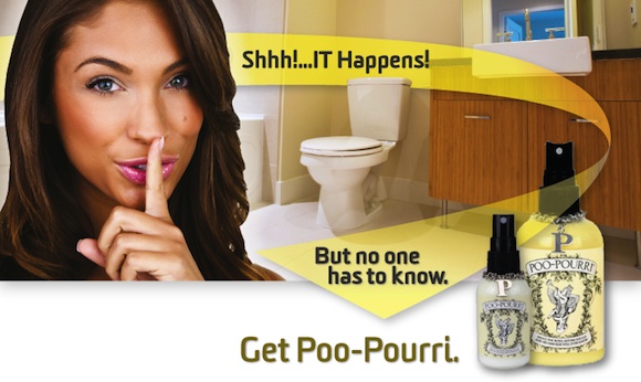 PooPourri: Las mujeres no hacen caca