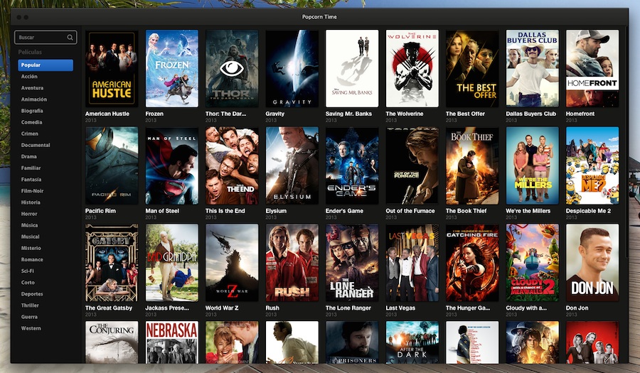 Popcorn Time: El Netflix de los estrenos