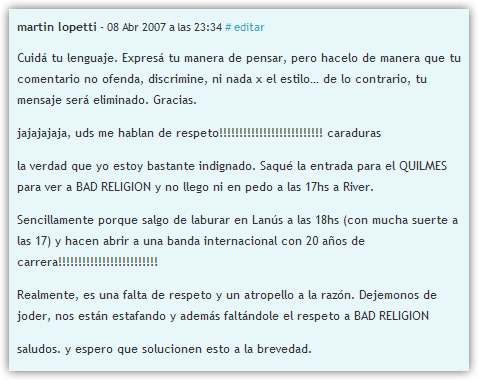 Quilmes Rock