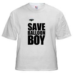 Remera del Save Balloon Boy
