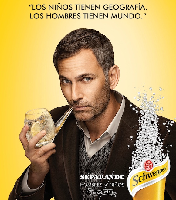 Concurso de Schewppes: Separando a los hombres de los niños Concurso de Schewppes: Separando a los hombres de los niños