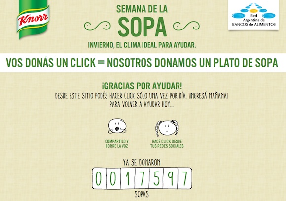 La semana de la sopa de Knorr Argentina