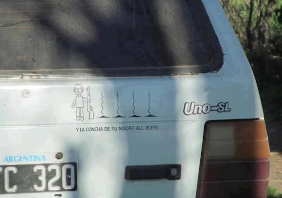 El sticker de la familia El sticker de la familia