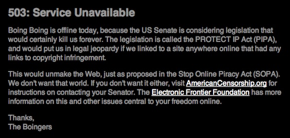 Stop SOPA - Boing Boing Stop SOPA - Boing Boing