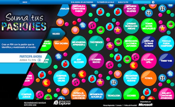Suma tus pasiones con Microsoft Suma tus pasiones con Microsoft