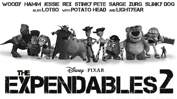 The Expendables 2 hecha por Pixar The Expendables 2 hecha por Pixar