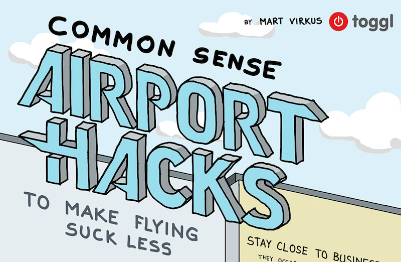 Trucos para viajar mejor: hacks de aeropuerto