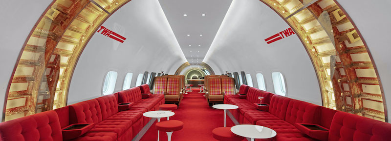 El bar del avion