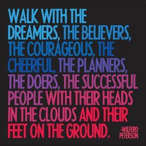 Walk with the dreamers