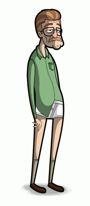 Walter White animado