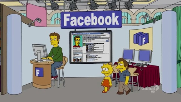 Mark Zuckerberg en Los Simpson